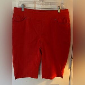 Westbound Vibrant Red Women's Bermudas